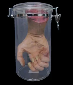 Hand Specimen Jar Halloween Prop