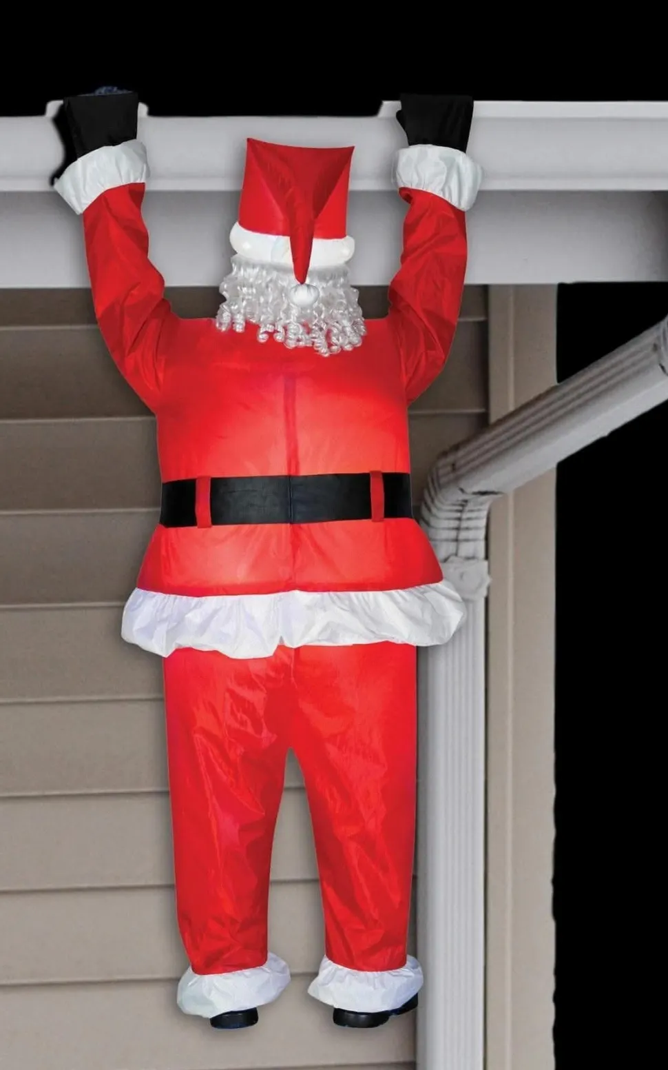 Hanging Santa Air-Blown Inflatable Christmas Decoration