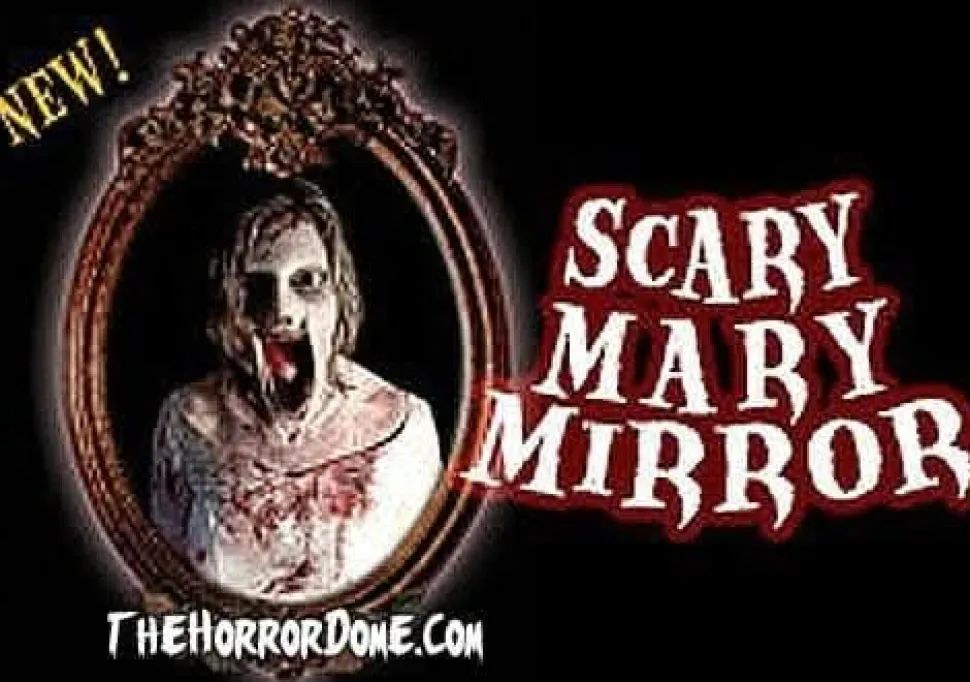 Haunted Mirror - Scary Mary Professional Animated Halloween Decoration
