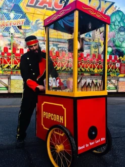 Haunted Popcorn Machine Halloween Animatronic