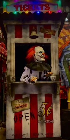 Haunted Ticket Booth Halloween Animatronic