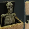 Hay Bale Popper Skeleton Halloween Animatronic