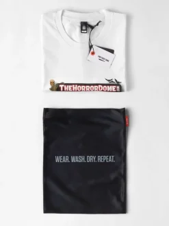 HorrorDome Logo Premium White T-Shirt