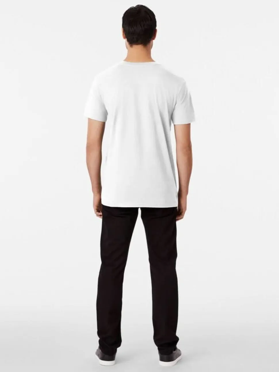 HorrorDome Logo Premium White T-Shirt