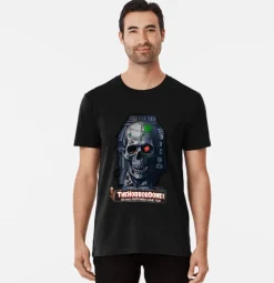 HorrorDome Zombie Skull Premium T-Shirt