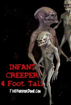 Infant Creeper Professional Halloween Alien Prop - 4 Feet Tall