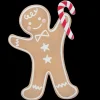 Iron Gingerbread Boy Christmas Decoration