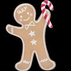 Iron Gingerbread Boy Christmas Decoration