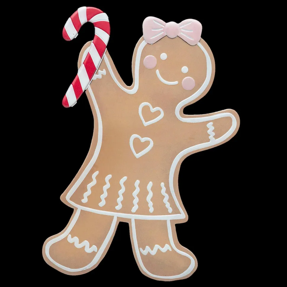 Iron Gingerbread Girl Christmas Decoration