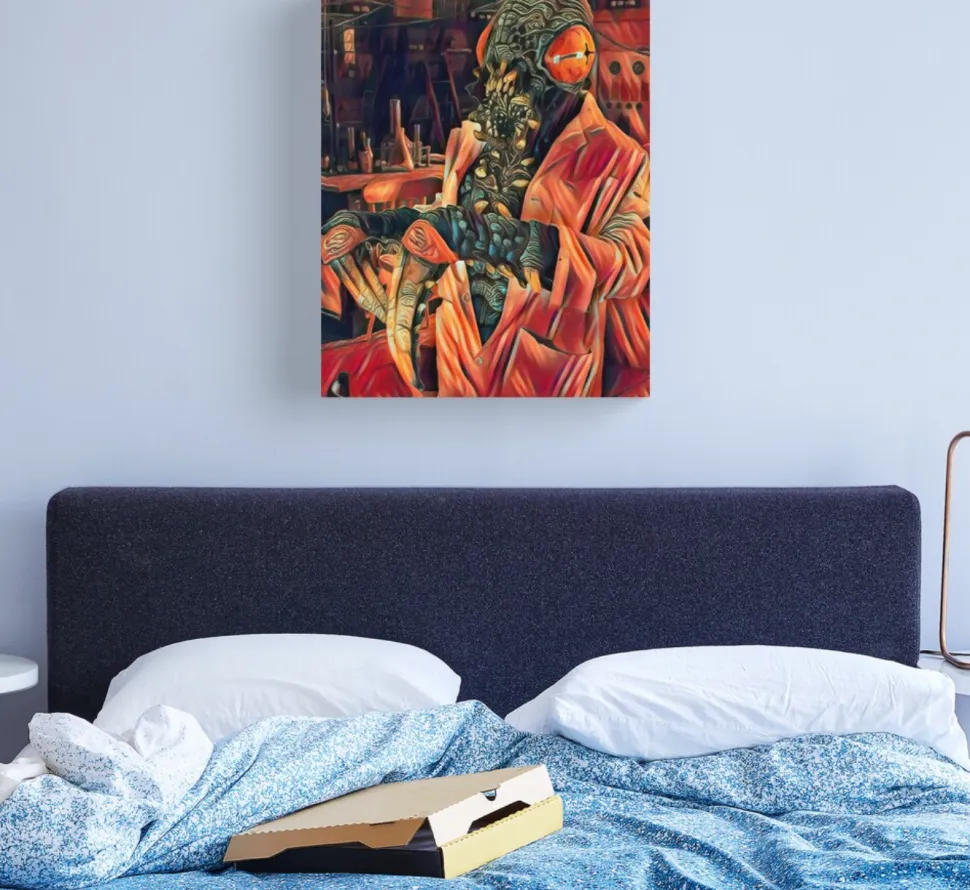 Lab Experiment Canvas Print