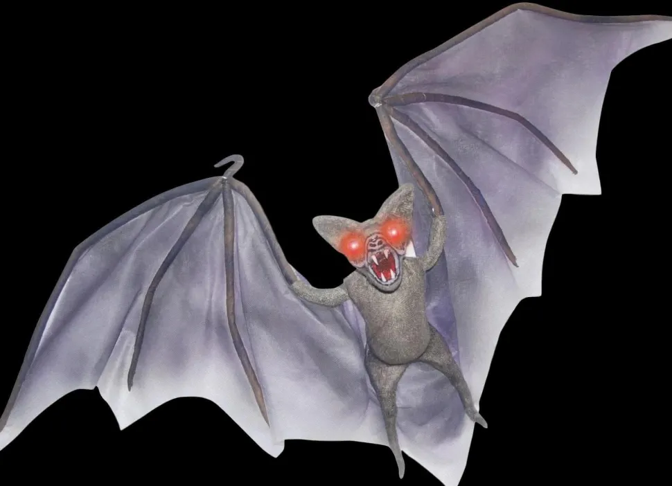 Light Up Demon Bat Halloween Animal Prop