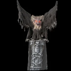 Light-Up Gargoyle Halloween Animatronic Decoration