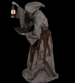 6' Light-Up Mildred the Wicked Witch Halloween Animatronic Decoration