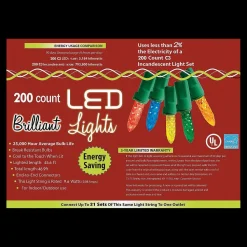 200L MU Holiday LED Lights - C3 Style