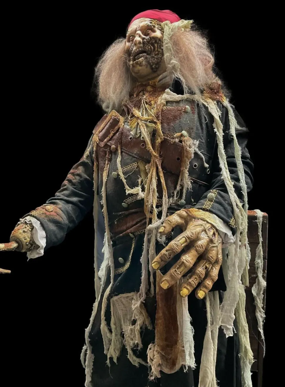 Lost Sailor Zombie Pirate Halloween Animatronic