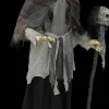 6' Lunging Witch With DigitEye Halloween Animatronic Decoration