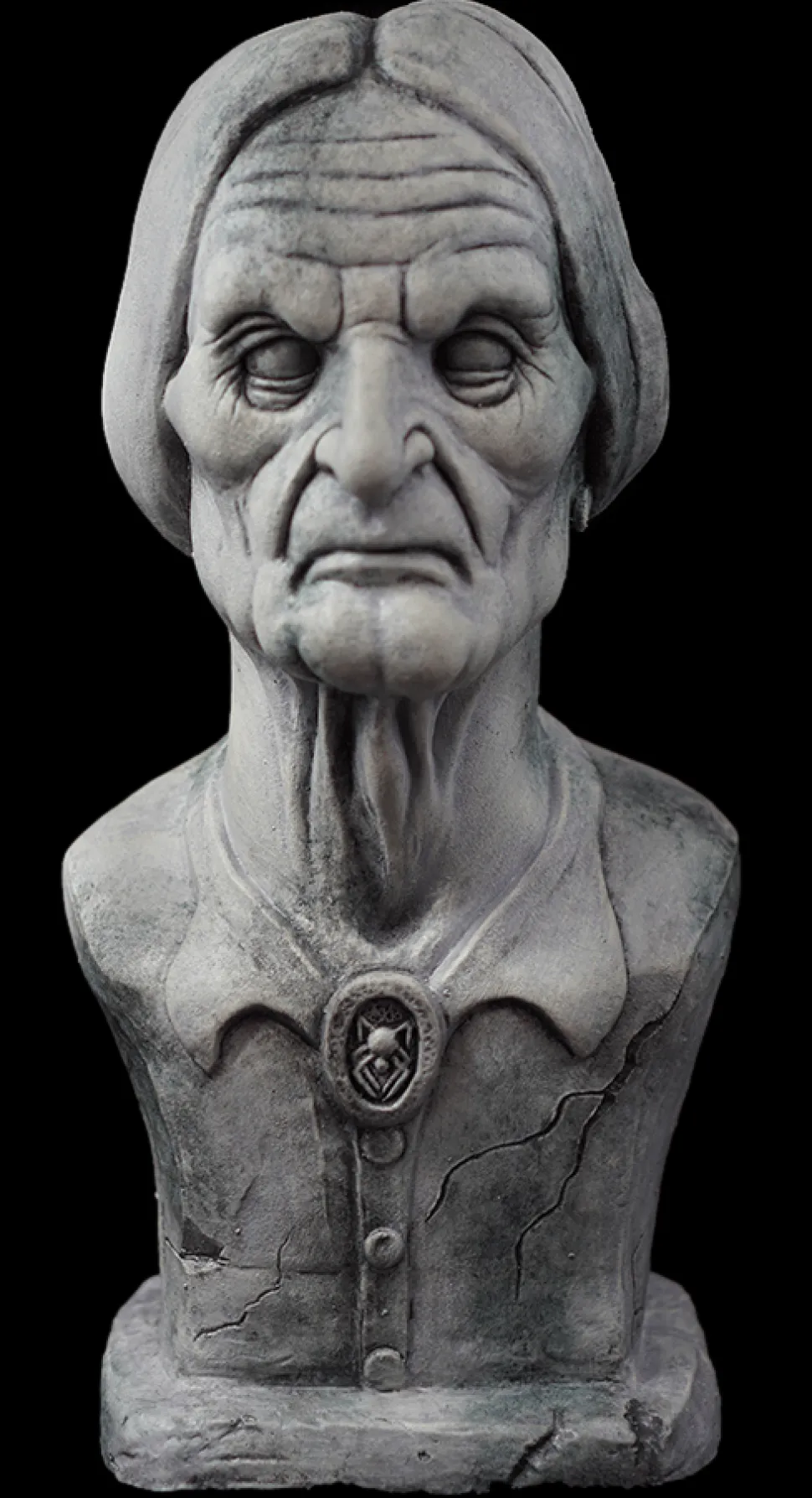 Madam and Master Macy Ghostly Manor Busts HD Exclusive Spooky Halloween Decoration