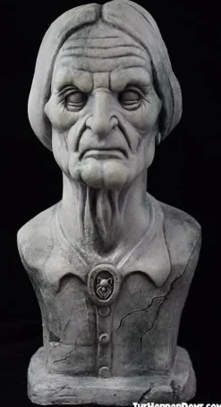 Madam Macy Ghostly Manor Bust HD Exclusive Spooky Halloween Decoration