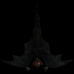 Menacing Hanging Bat Halloween Decoration