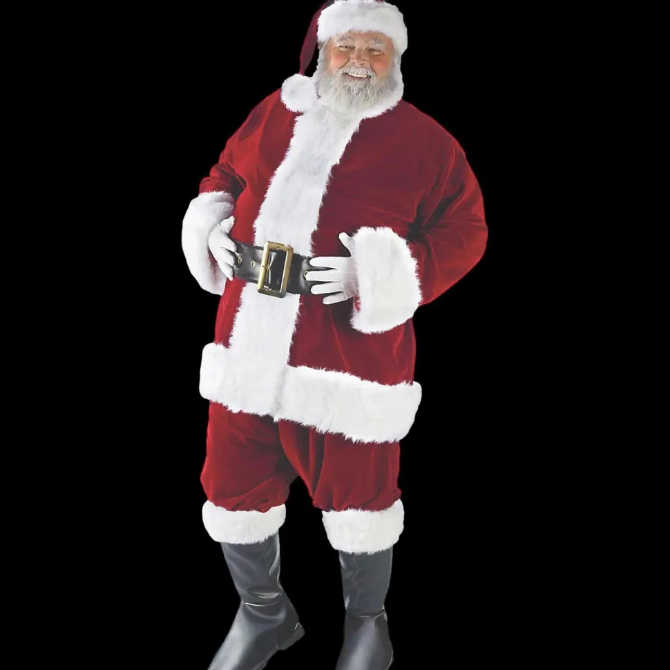 Men's Plus Size Ultra Santa Suit Costume