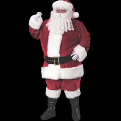 Men's Premium Plush Santa Suit Costume