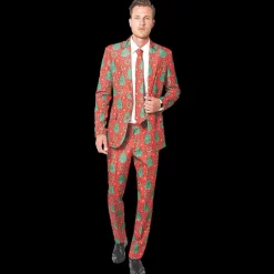 Men’s Red Christmas Suit