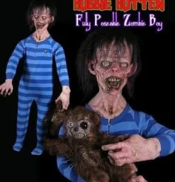 Moldy Molly and Rotten Robbie Zombie Halloween Props - Combo Package Deal