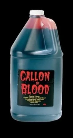 Movie-Quality Blood - 1 Gallon Jug Halloween Prop
