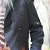 Movie Quality Distressed Tuxedo Jacket with Tails Costume