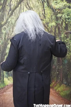 Movie Quality Distressed Tuxedo Jacket with Tails Costume