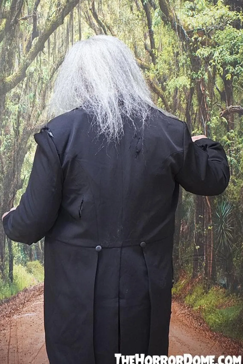 Movie Quality Distressed Tuxedo Jacket with Tails Costume