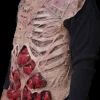 Movie Quality Rotted Zombie Chest Professional Halloween Costume Accessory