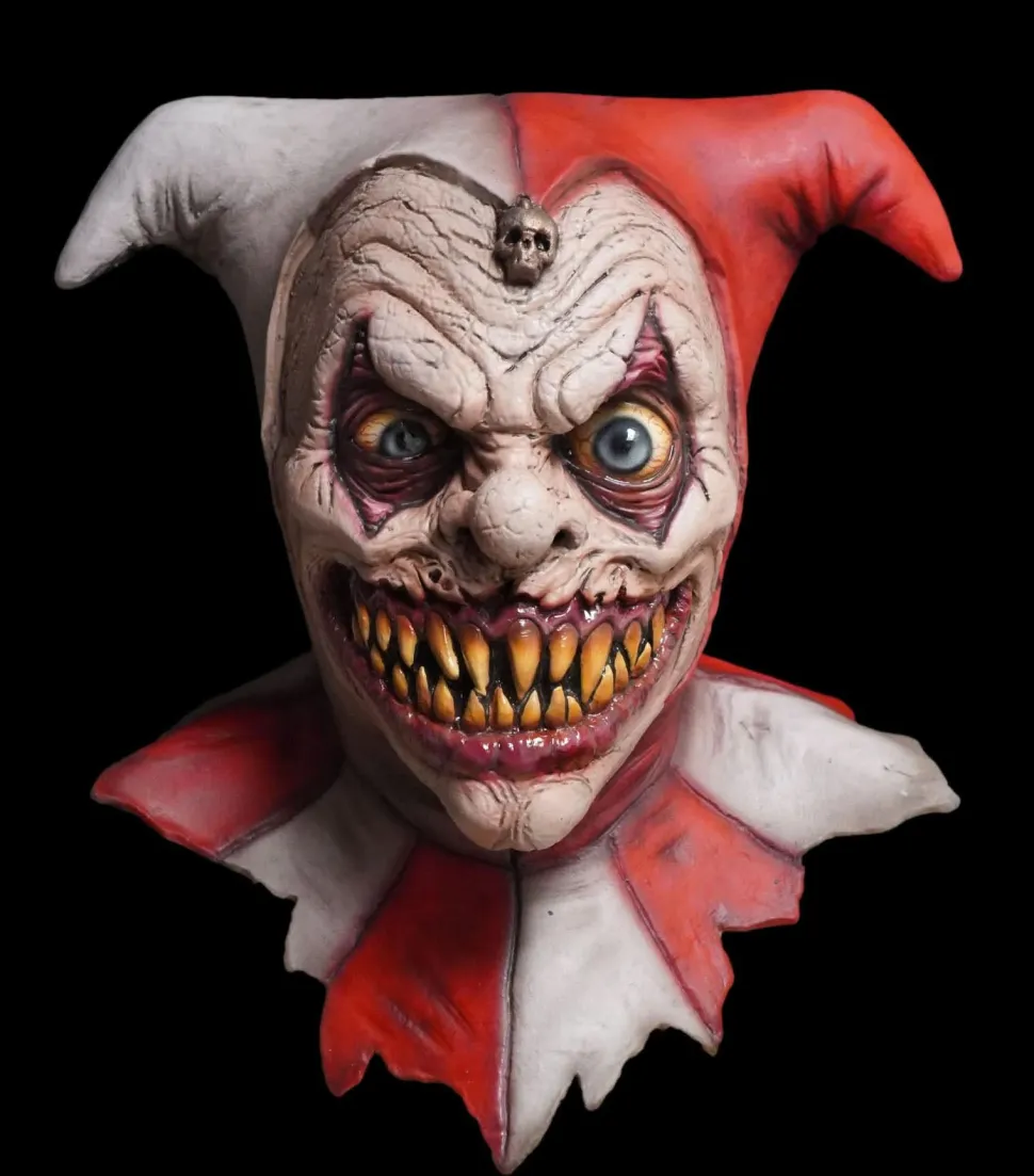 New "Evil Clown Jester" HD Studios Pro Halloween Mask