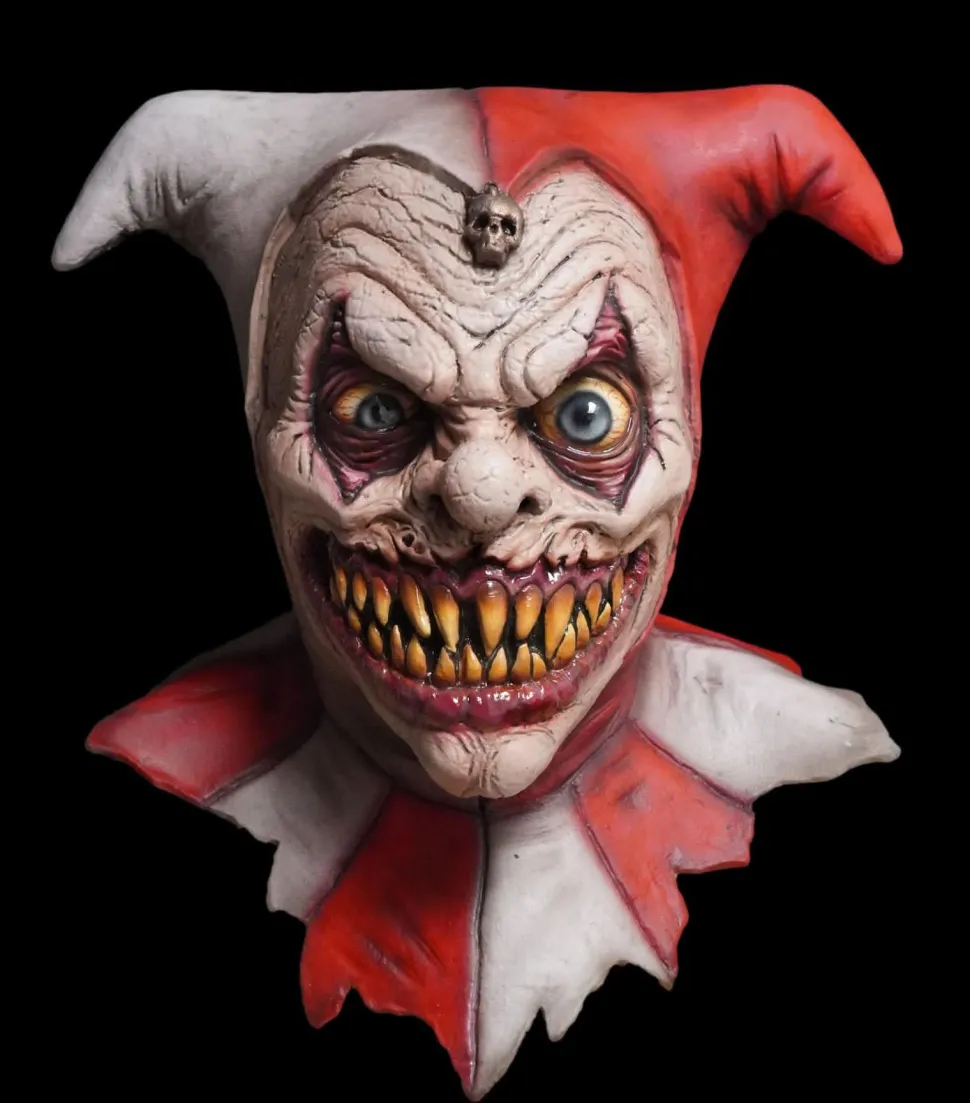 New "Evil Clown Jester" HD Studios Pro Halloween Mask
