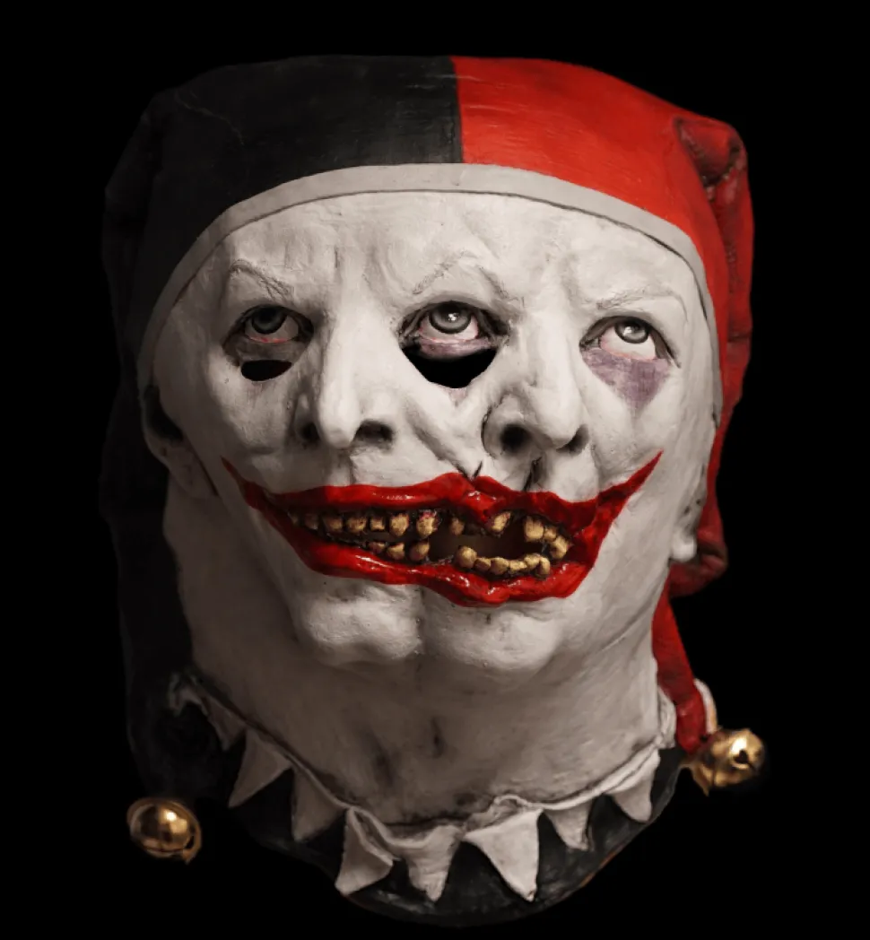 New for 2026 “Two Faced Jester" HD Studios Pro Halloween Mask