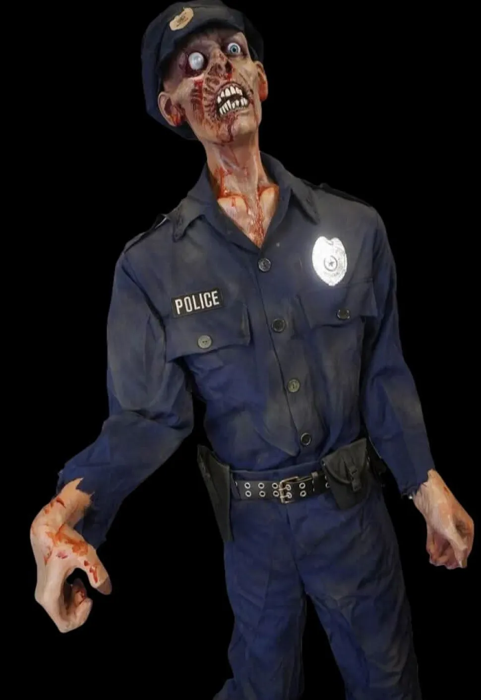 Officer Iggy Zombie Professional Full Body Halloween Prop