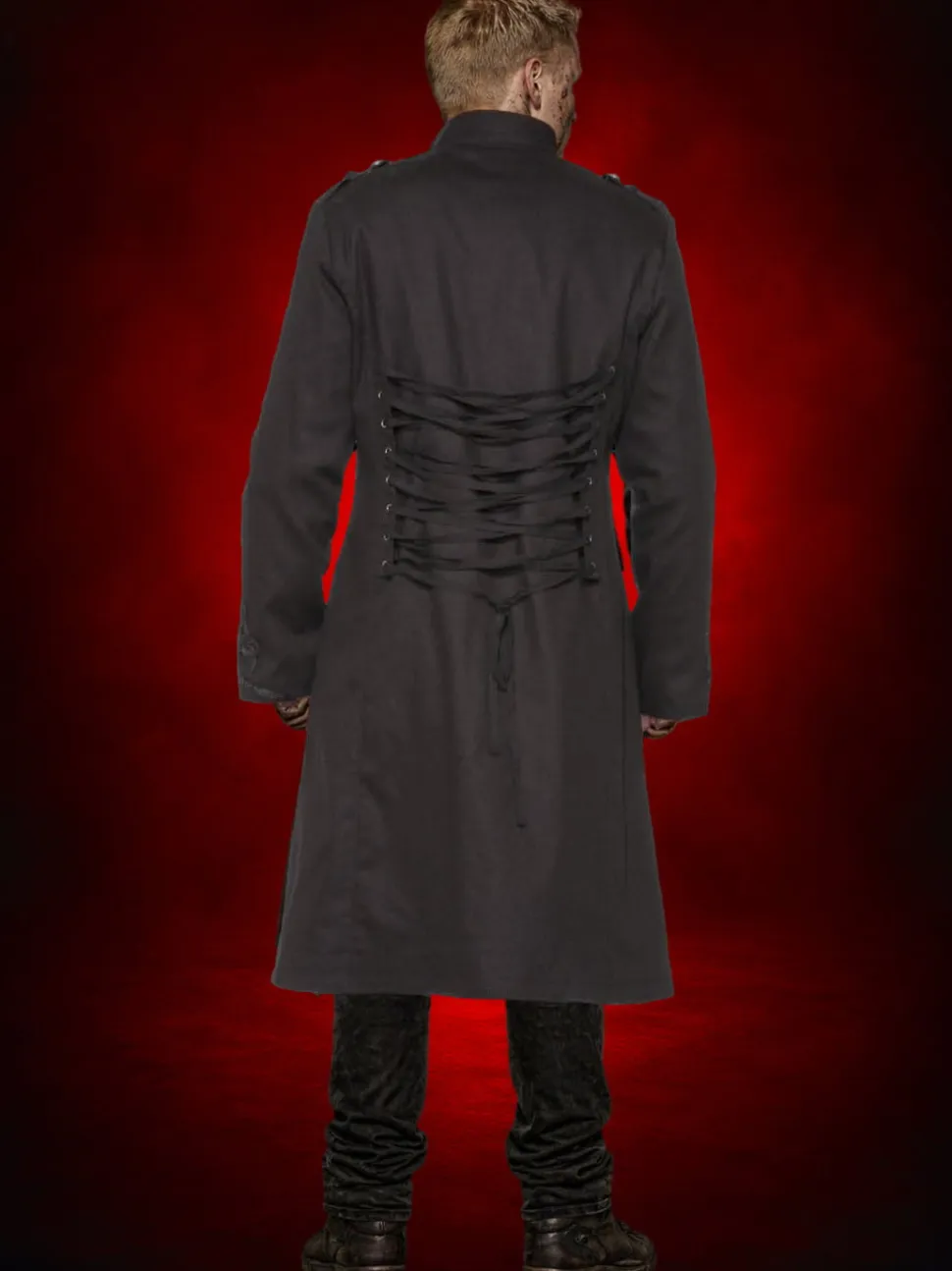 Old Ghost Military Coat HD Hollywood Costume