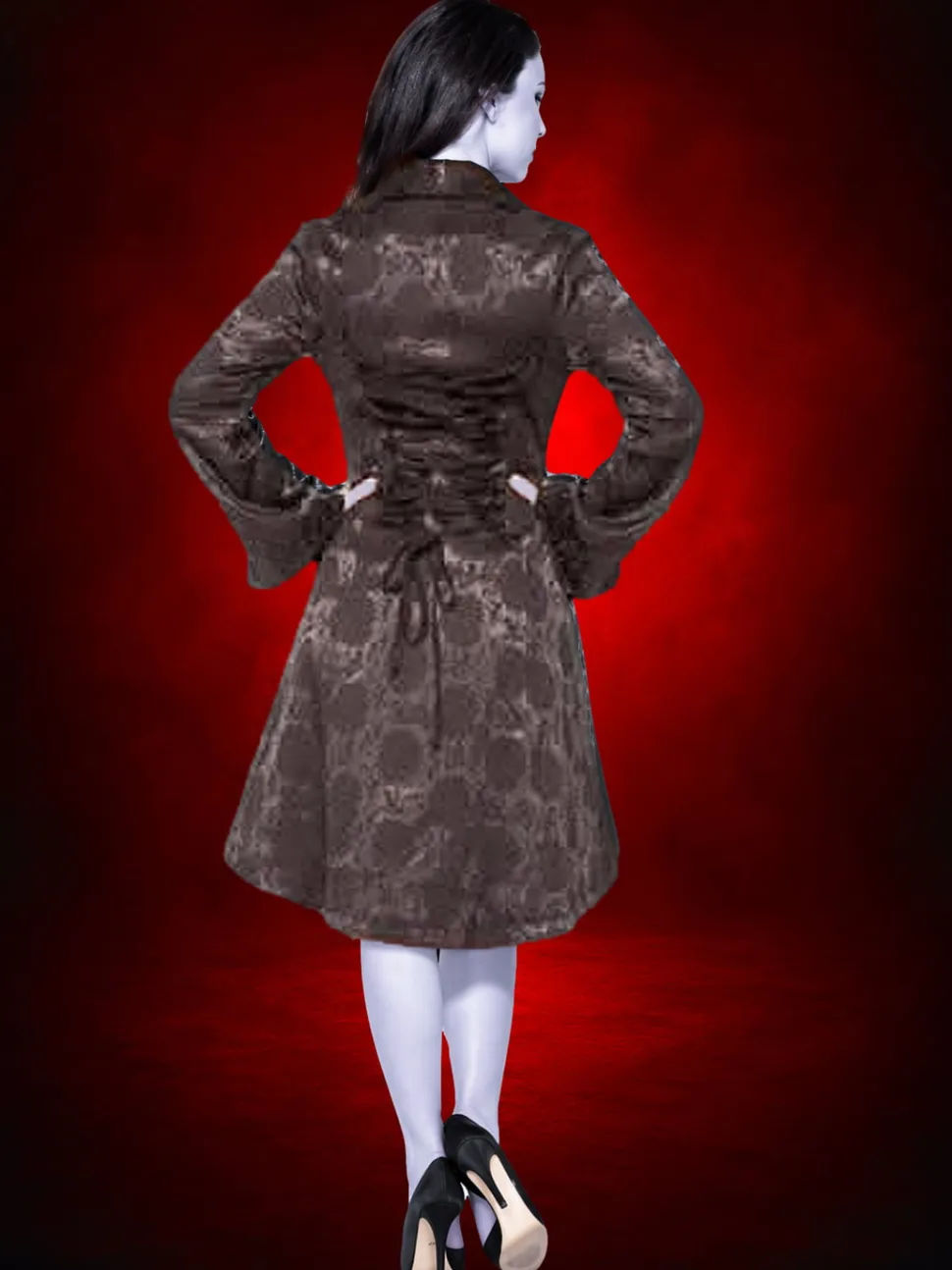 Old Ghost Military Style Coat HD Hollywood Costume
