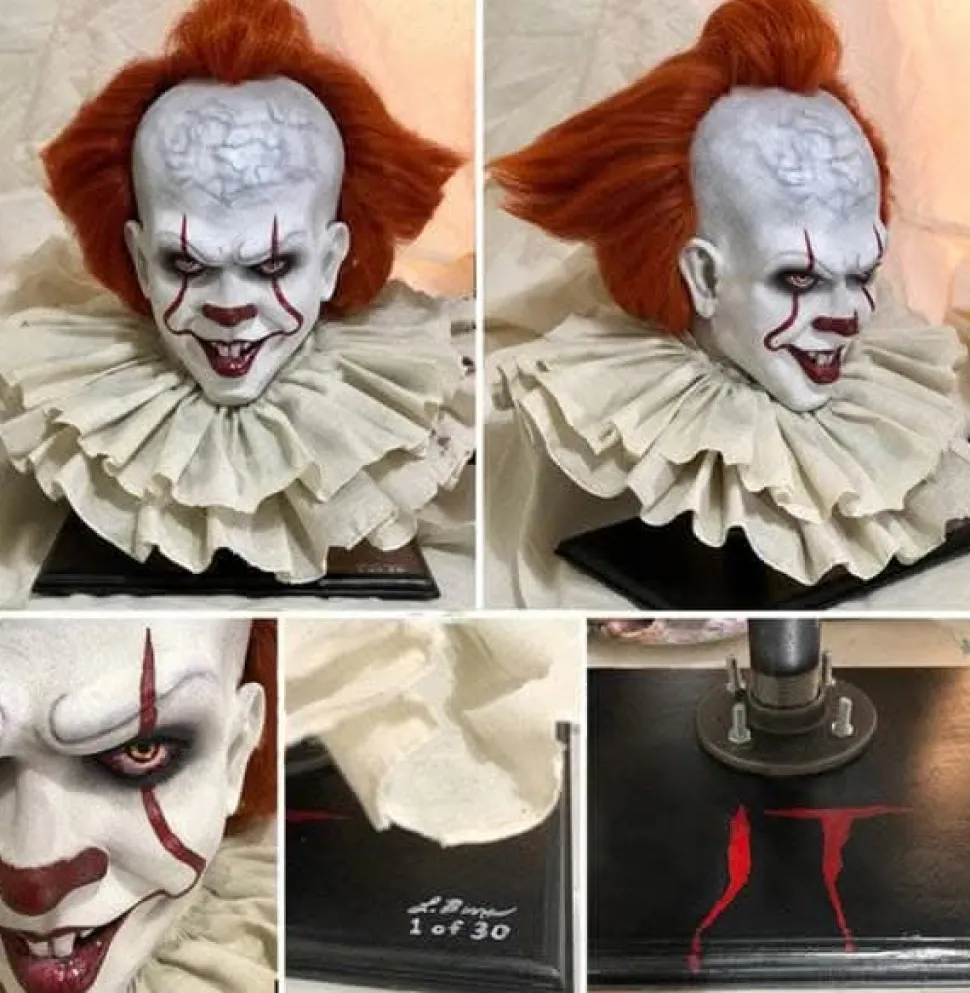 Pennywise IT Collector's Bust Halloween Decoration - Limited Run of 30 Units