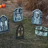 Photo-Realistic Tombstone Halloween Decorations Set