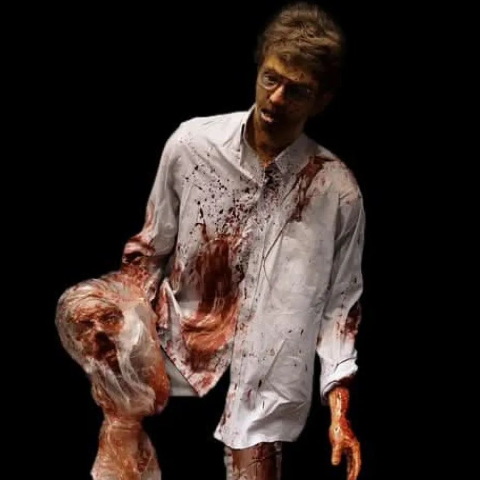 Red Handed Professional Full Body Halloween Prop