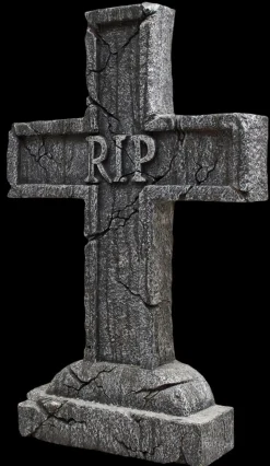 RIP Cross Tombstone