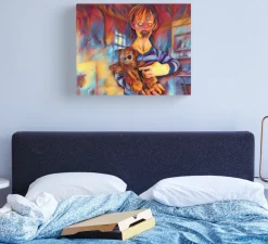 Robbie Rotten Canvas Print