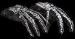 Rotted Biker Hands Halloween Costume Gloves