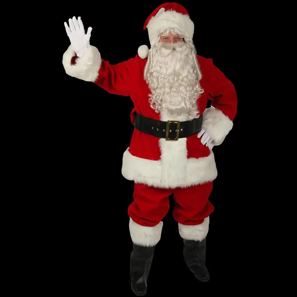 Santa Suit - Deluxe Velvet Costume