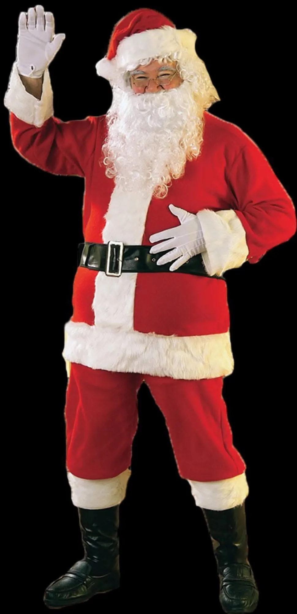 Santa Suit - Flannel - Adult Costume