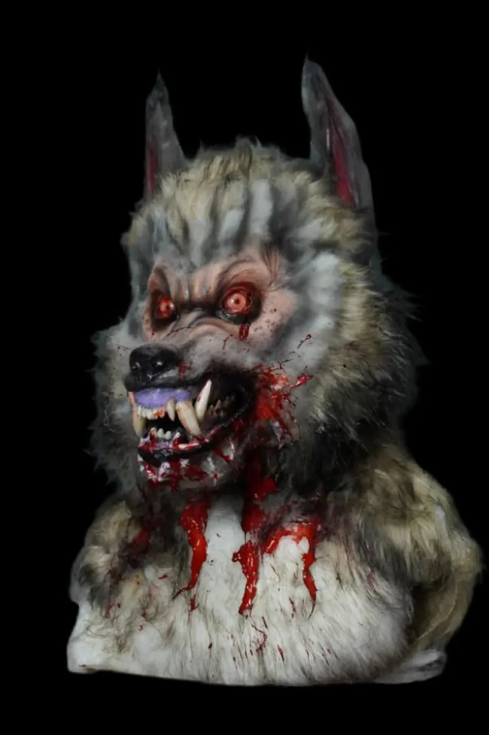 Scary Werewolf Head