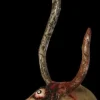 Severed Ghoul Head on a Hook Halloween Prop