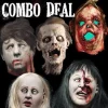 Severed Heads Halloween Props - 5x Package Deal