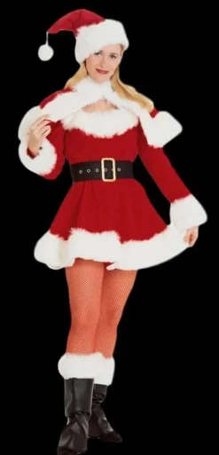 Sexy Miss Santa - Adult Small Costume